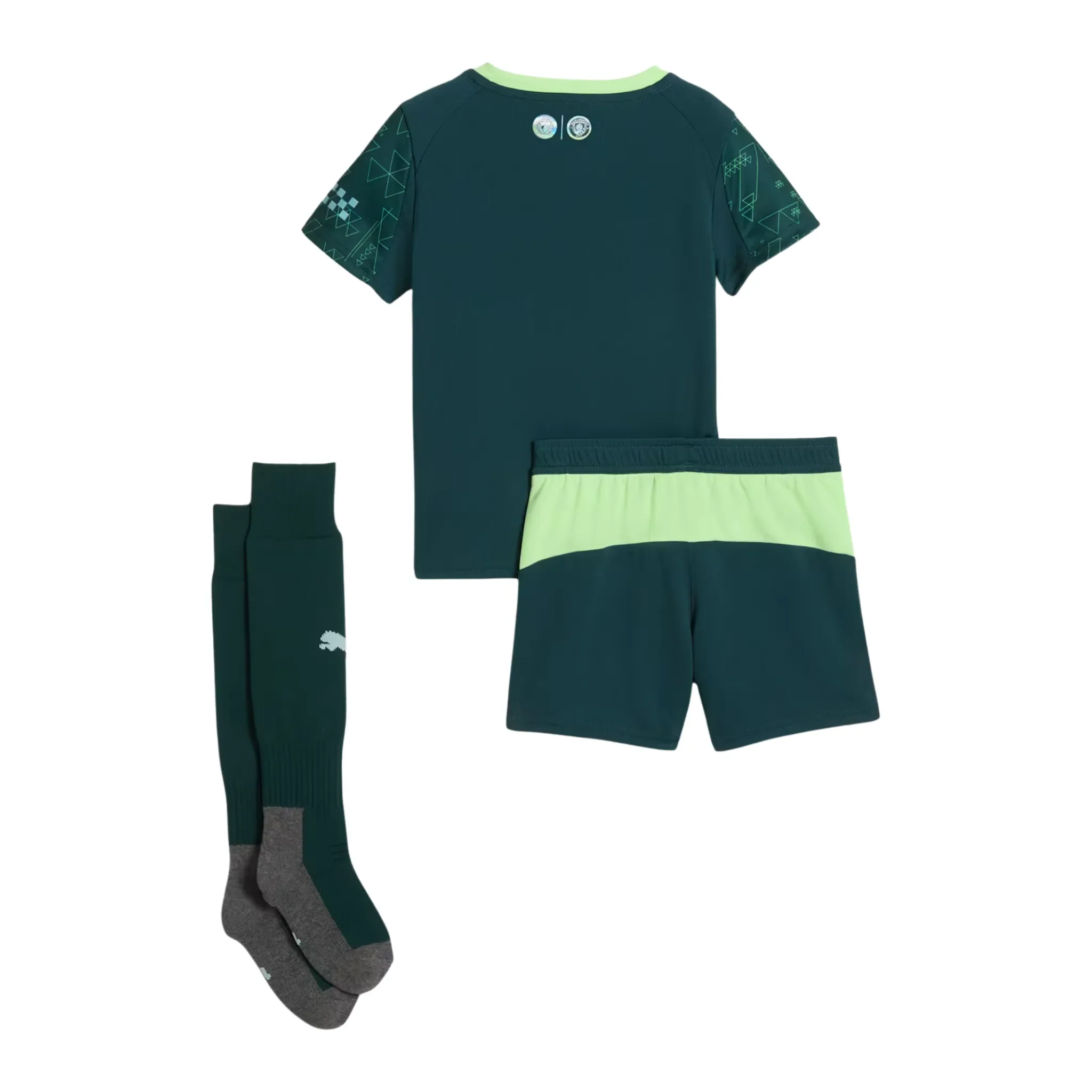 Manchester City FC Toddler Fourth Mini Kit 2025/26 - Image 2
