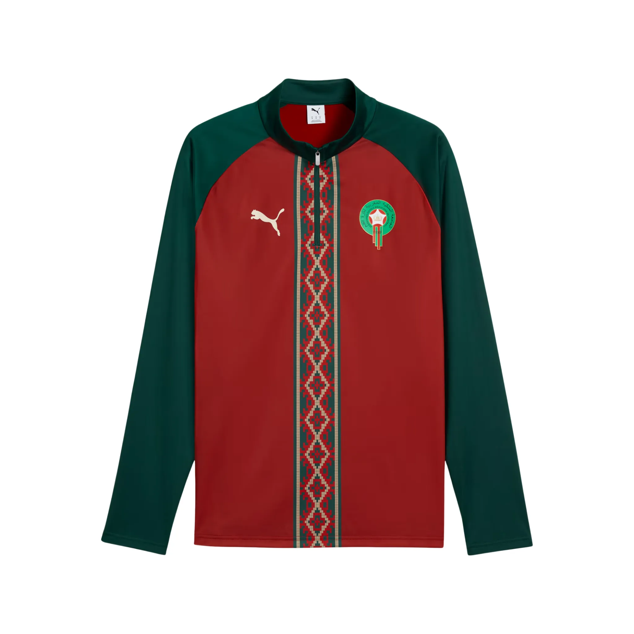 Morocco FRMF Pre-Game 1/4 Zip Top 2026/27 - Image 5