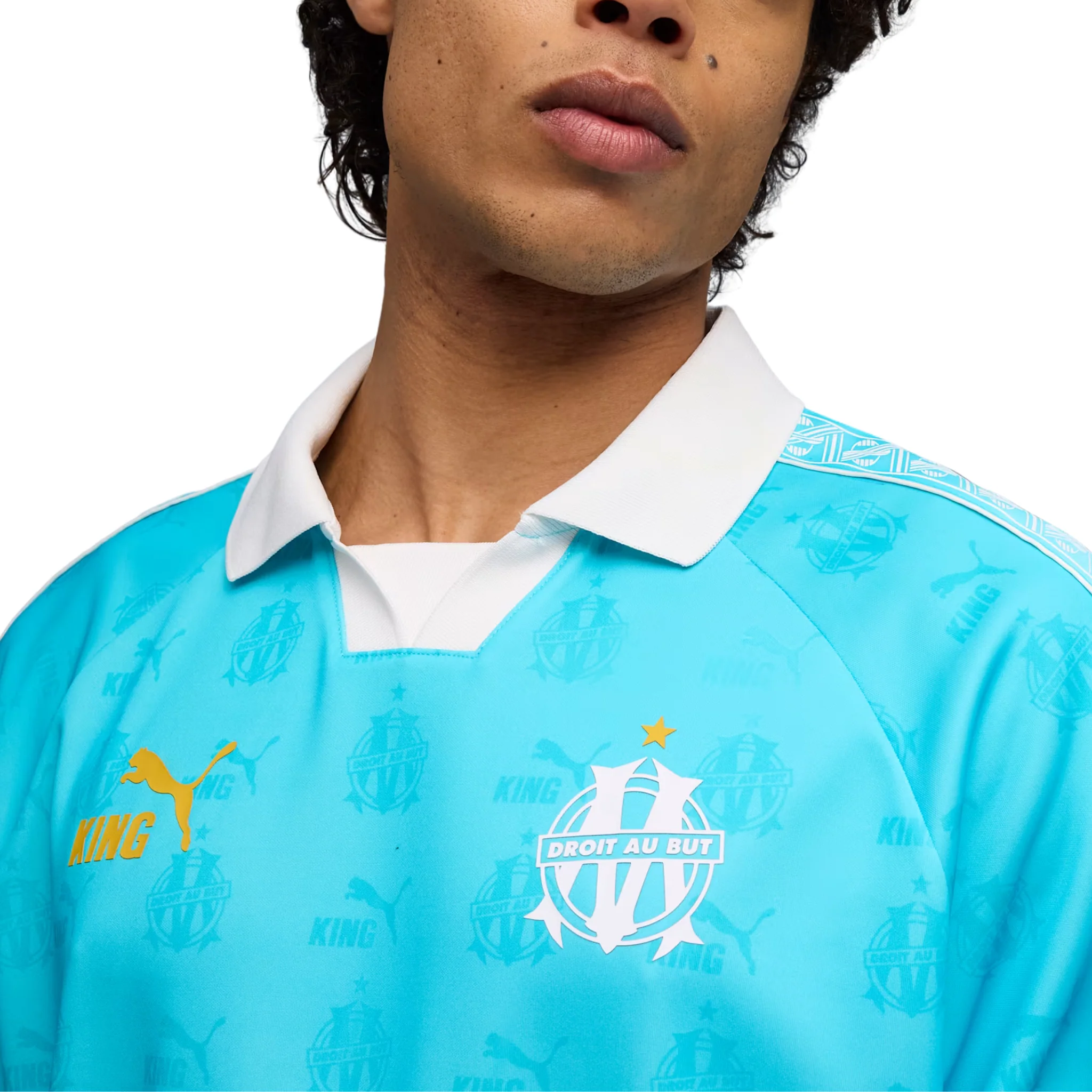 Olympique De Marseille King Retro Jersey 2025/26 - Image 3