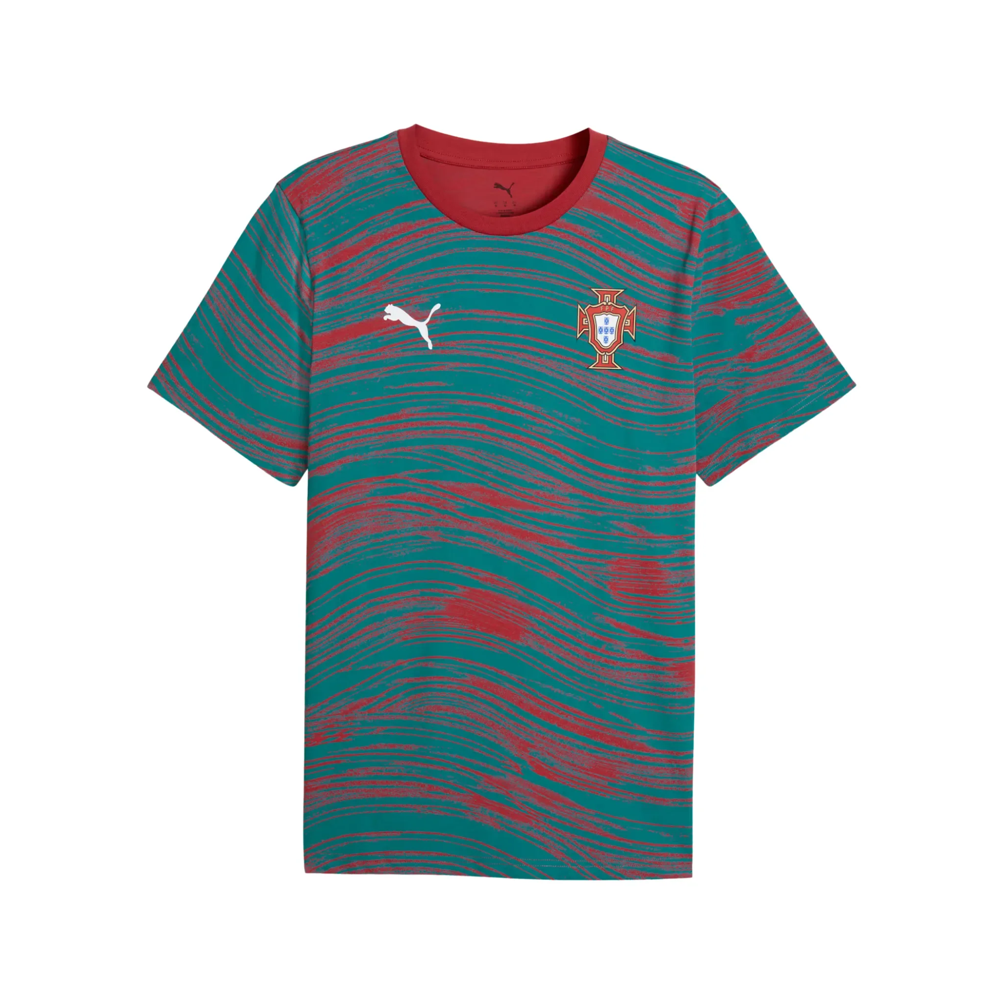 Portugal FPF FtblCulture All-Over Print T-Shirt 2026/27 - Image 3