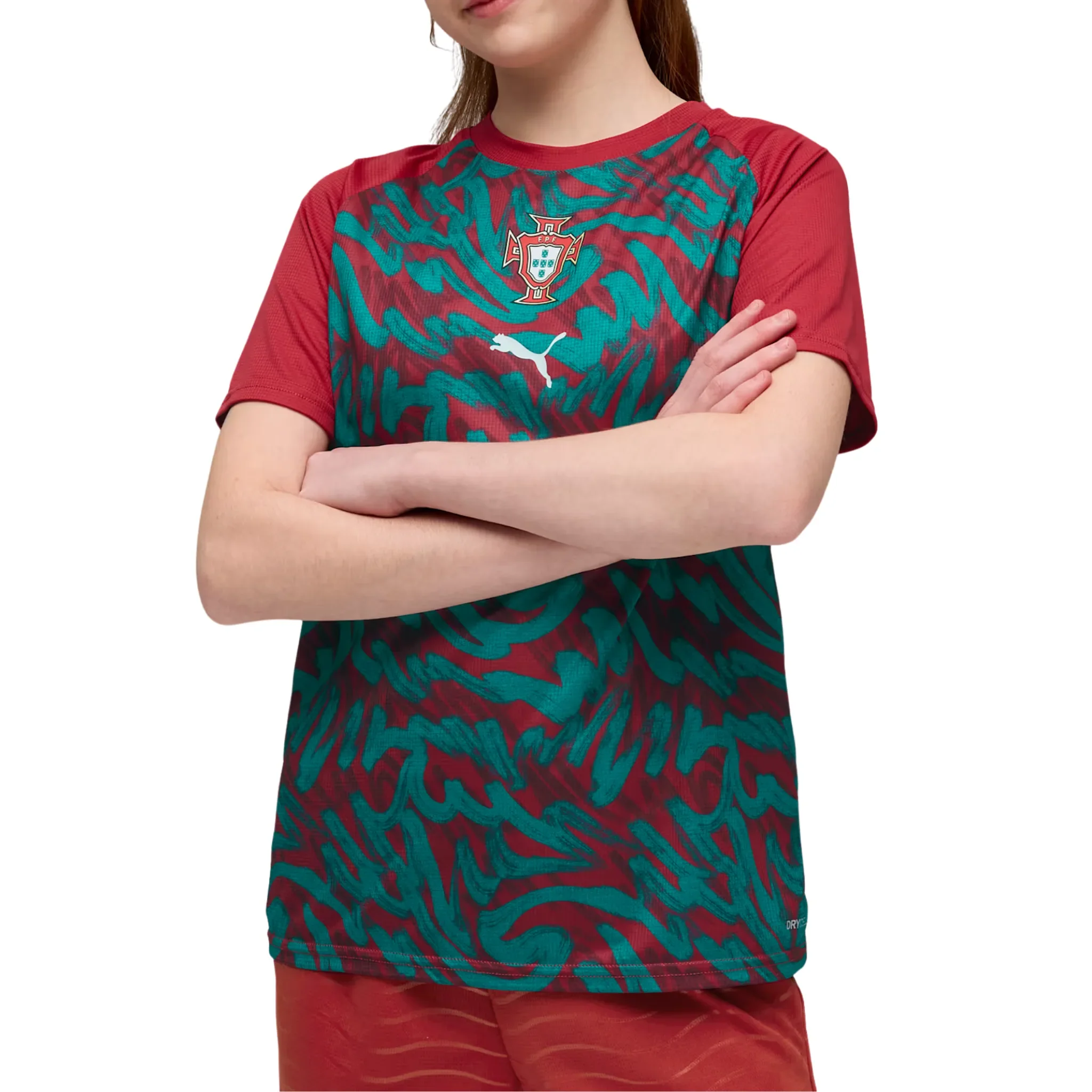 Portugal FPF Junior Pre-Game Jersey 2026/27