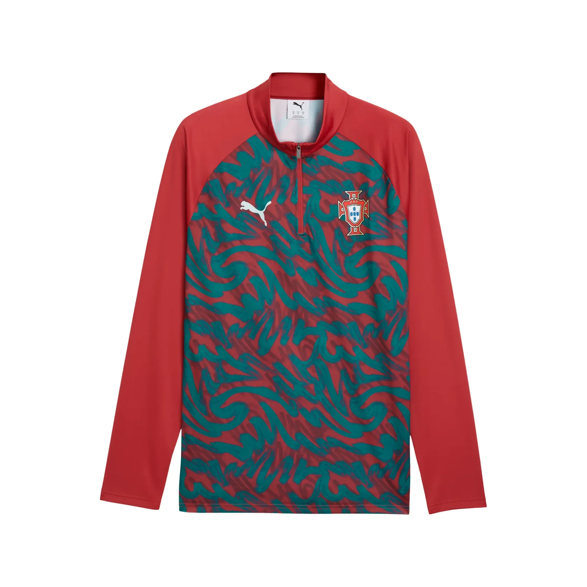 Portugal FPF Pre-Game 1/4 Zip Top 2026/27 - Image 3