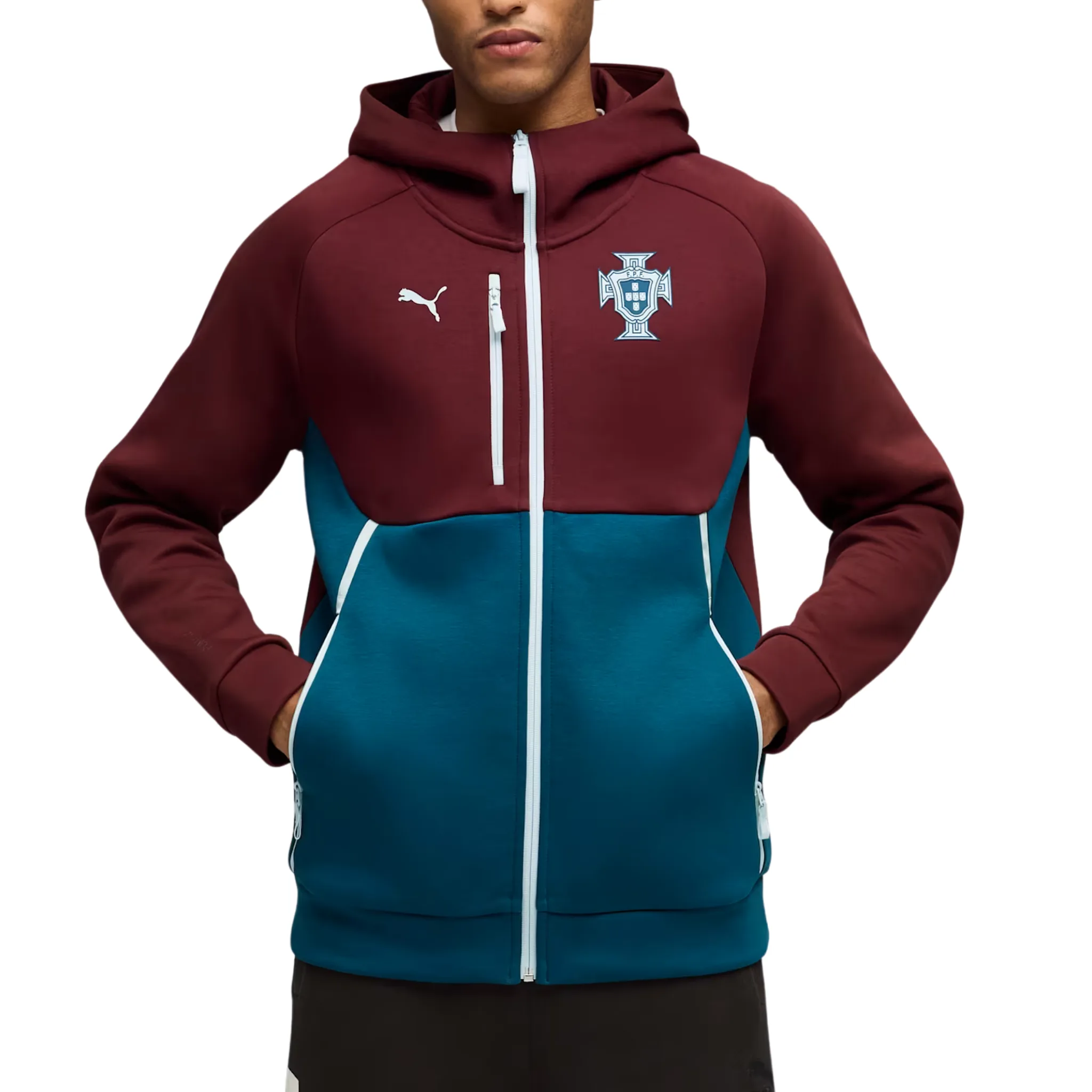 Portugal FPF Pumatech Full-Zip Hoodie 2026/27