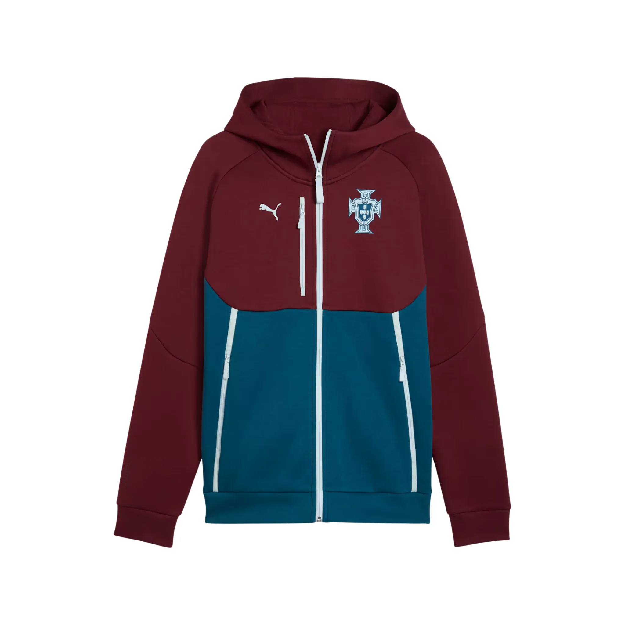 Portugal FPF Pumatech Full-Zip Hoodie 2026/27 - Image 5