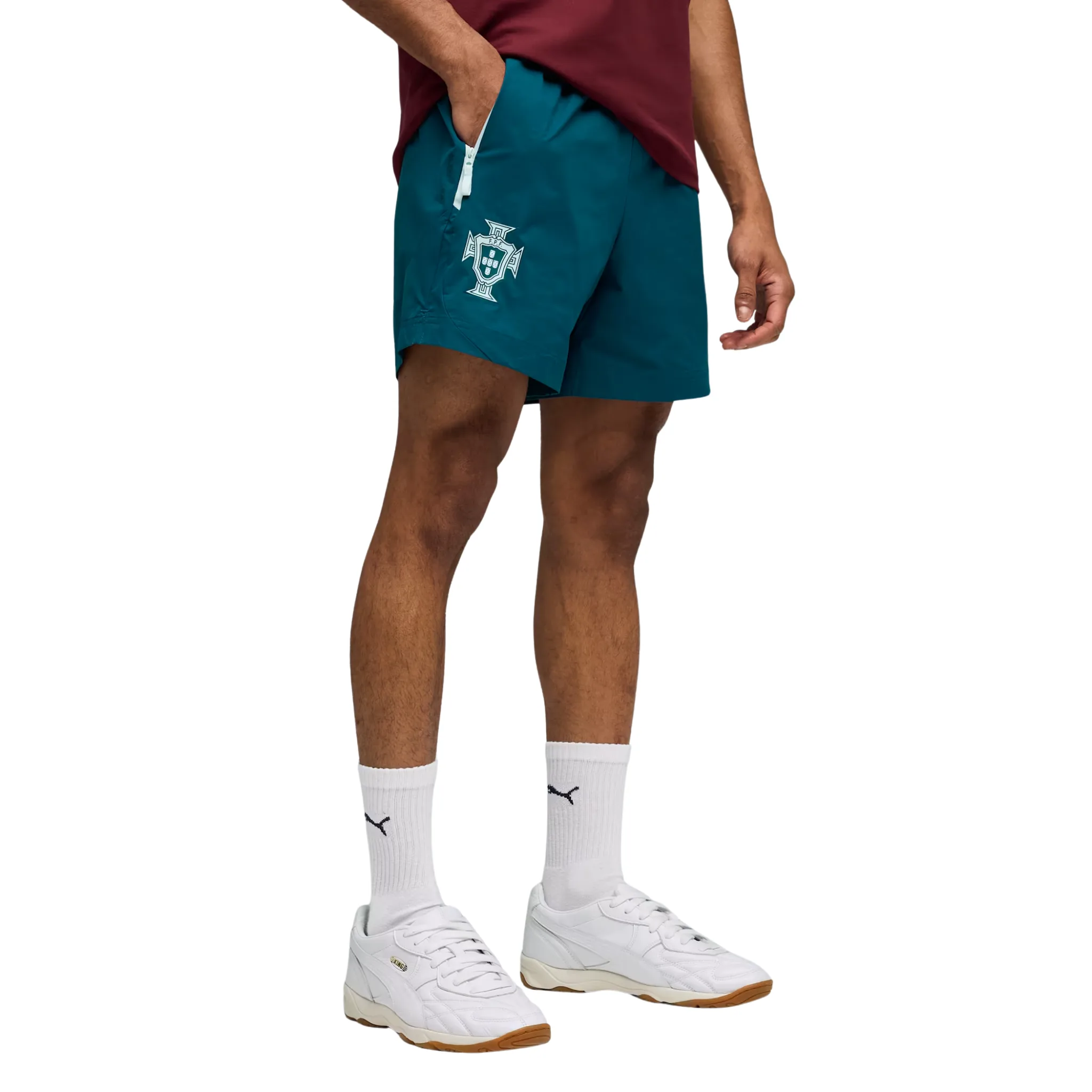 Portugal FPF Pumatech Relaxed Woven Shorts 2026/27