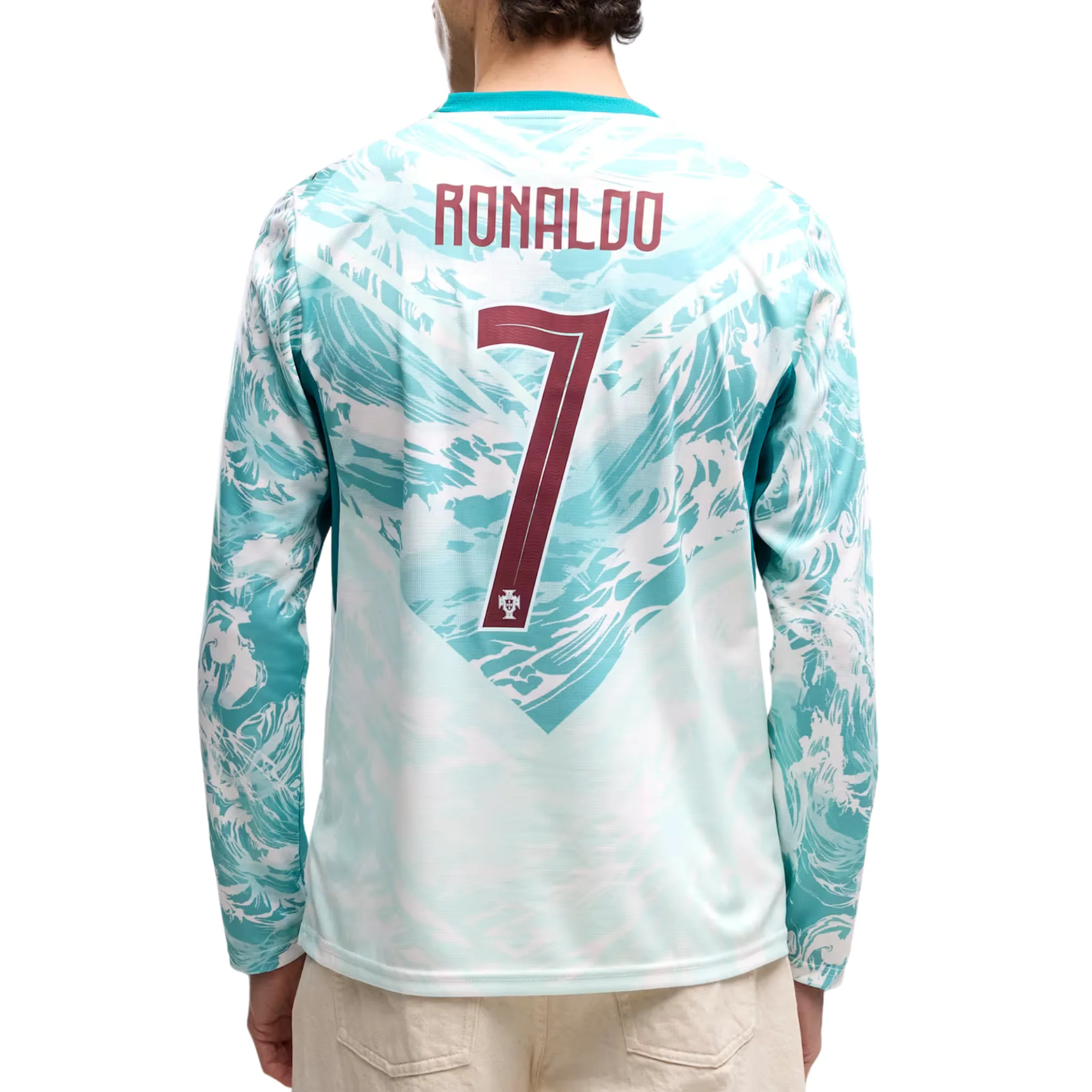 Portugal FPF Ronaldo Long-Sleeve Away Jersey 2026/27 - Image 2