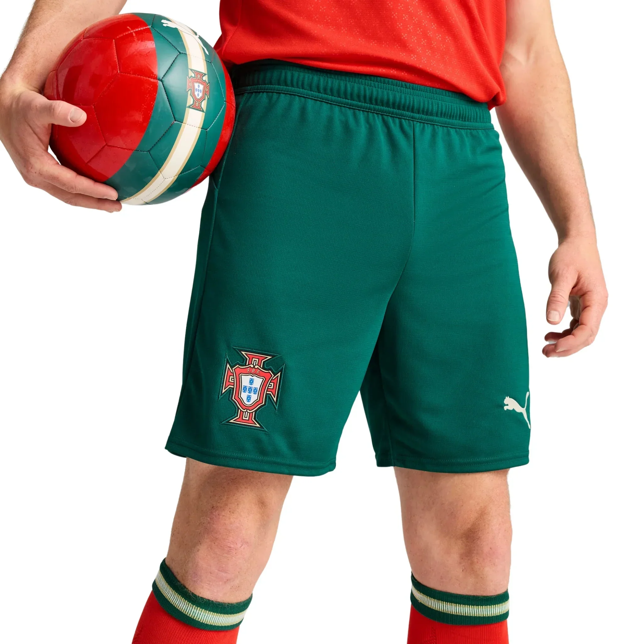 Portugal FPF Shorts 2025 - Image 3