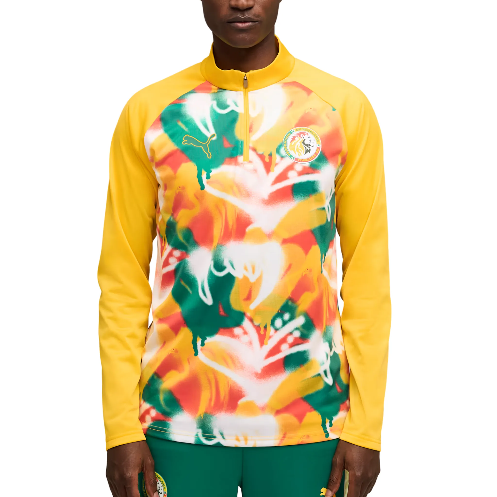 Senegal FSF Pre-Game 1/4 Zip Top 2026/27