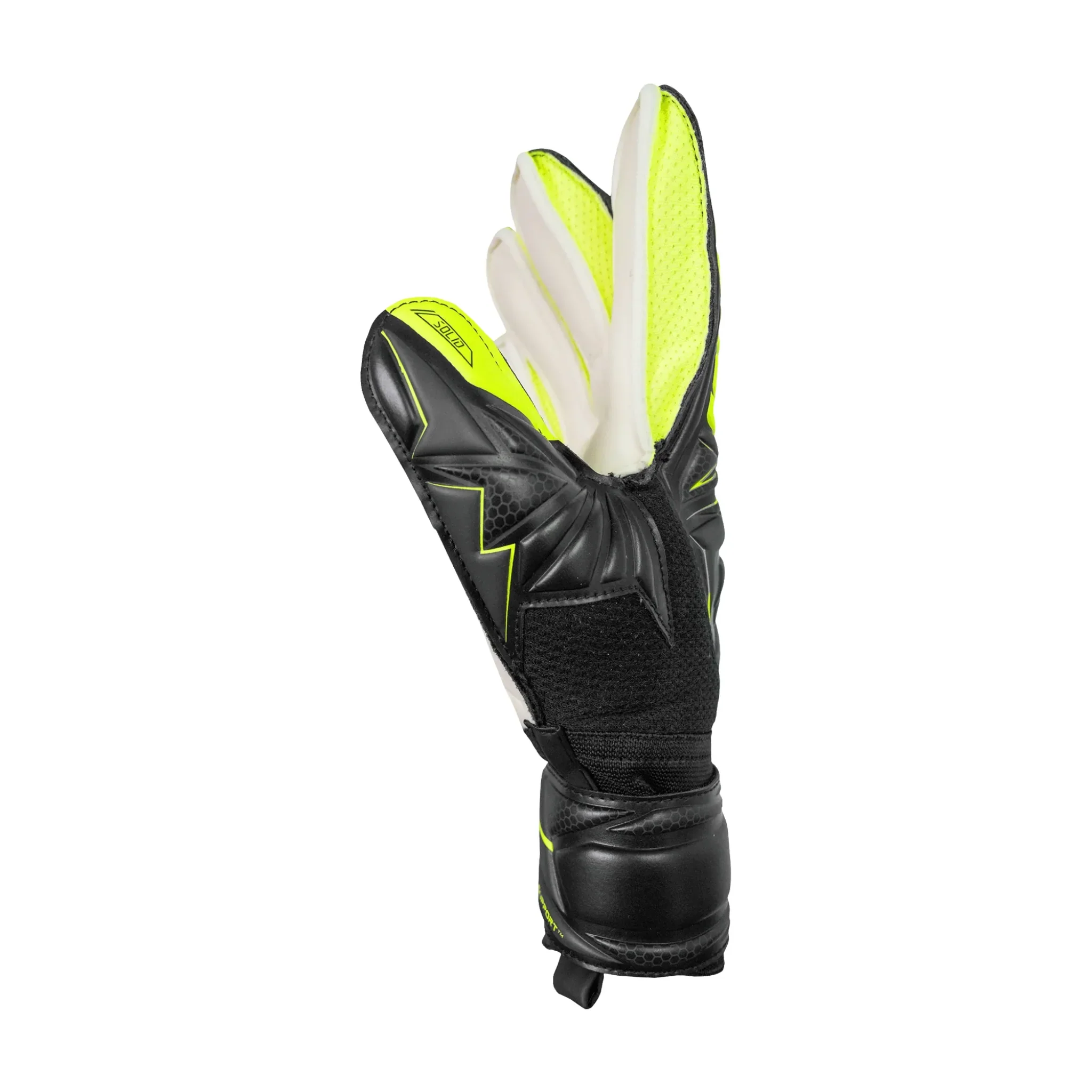 Attrakt Solid Finger Support Goalkeeper Gloves - Image 4