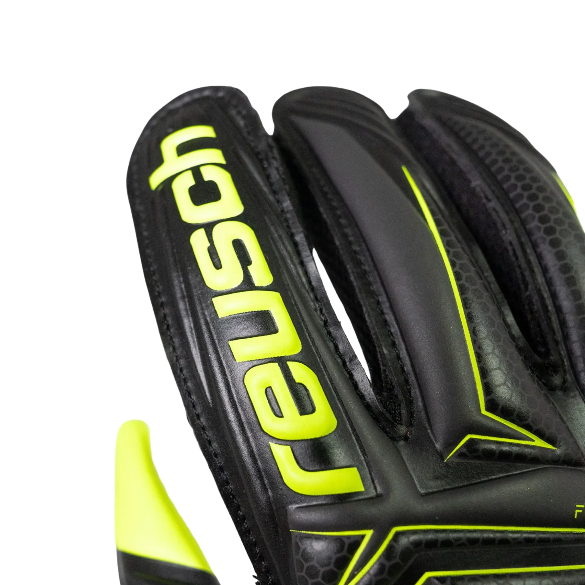 Attrakt Starter Solid Finger Support Junior Goalkeeper Gloves - Image 5