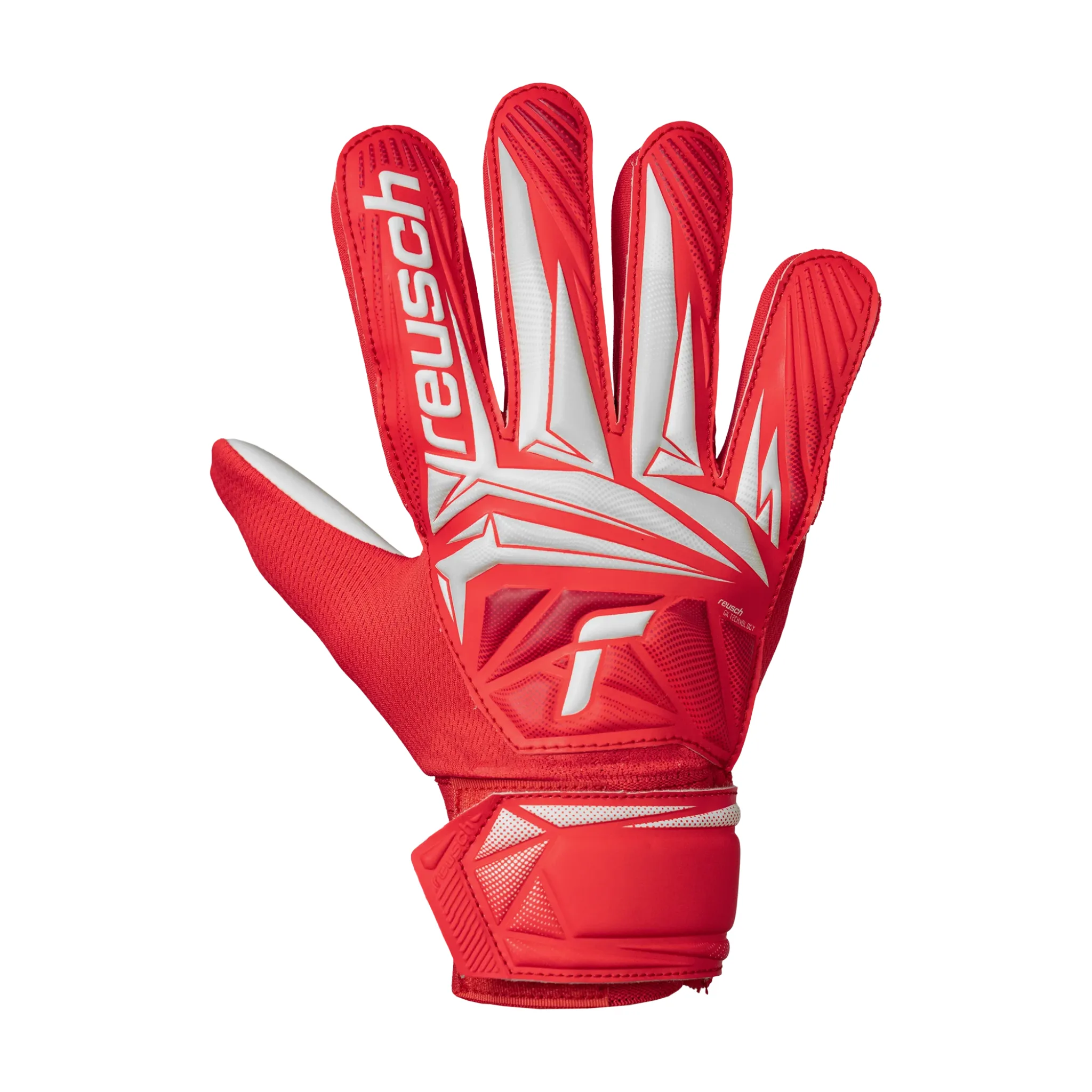 Attrakt Starter Solid Junior Canada Colors Goalkeeper Gloves - Image 2