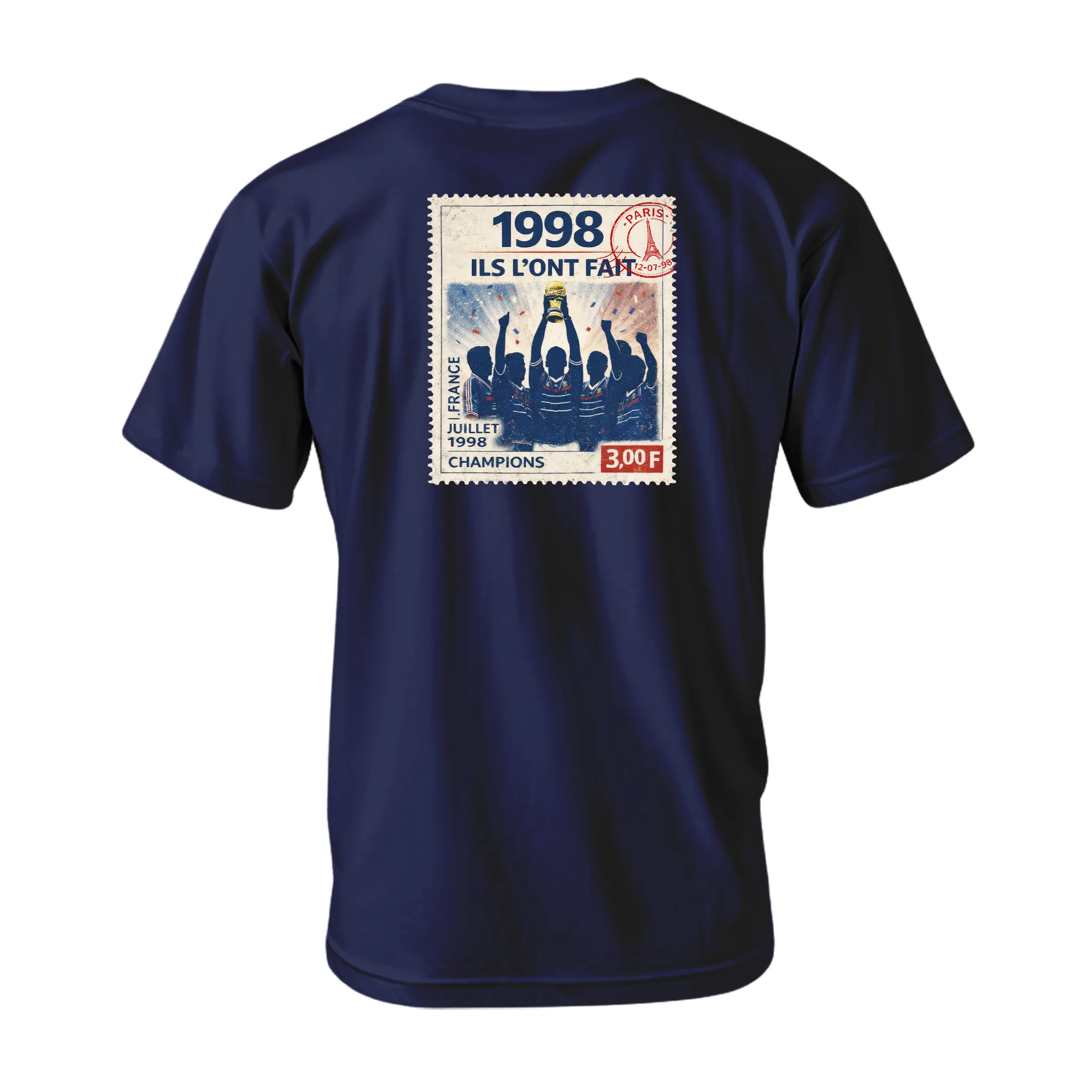 France 1998 Tribute T-Shirt - Image 4