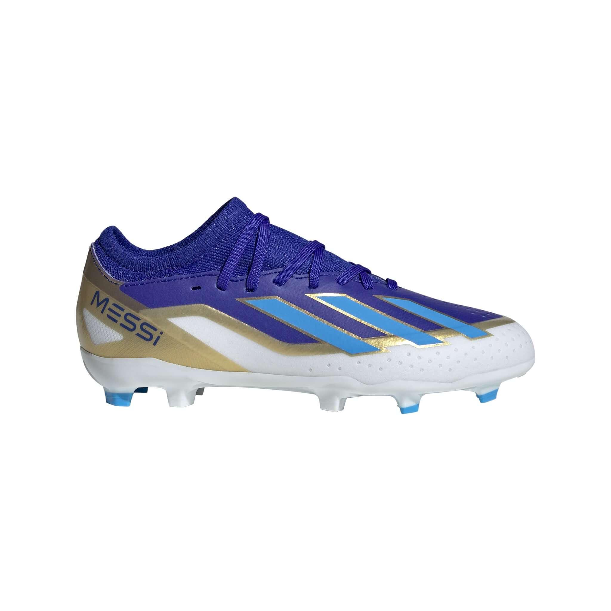 X Crazyfast Messi League Junior Firm Ground Cleats