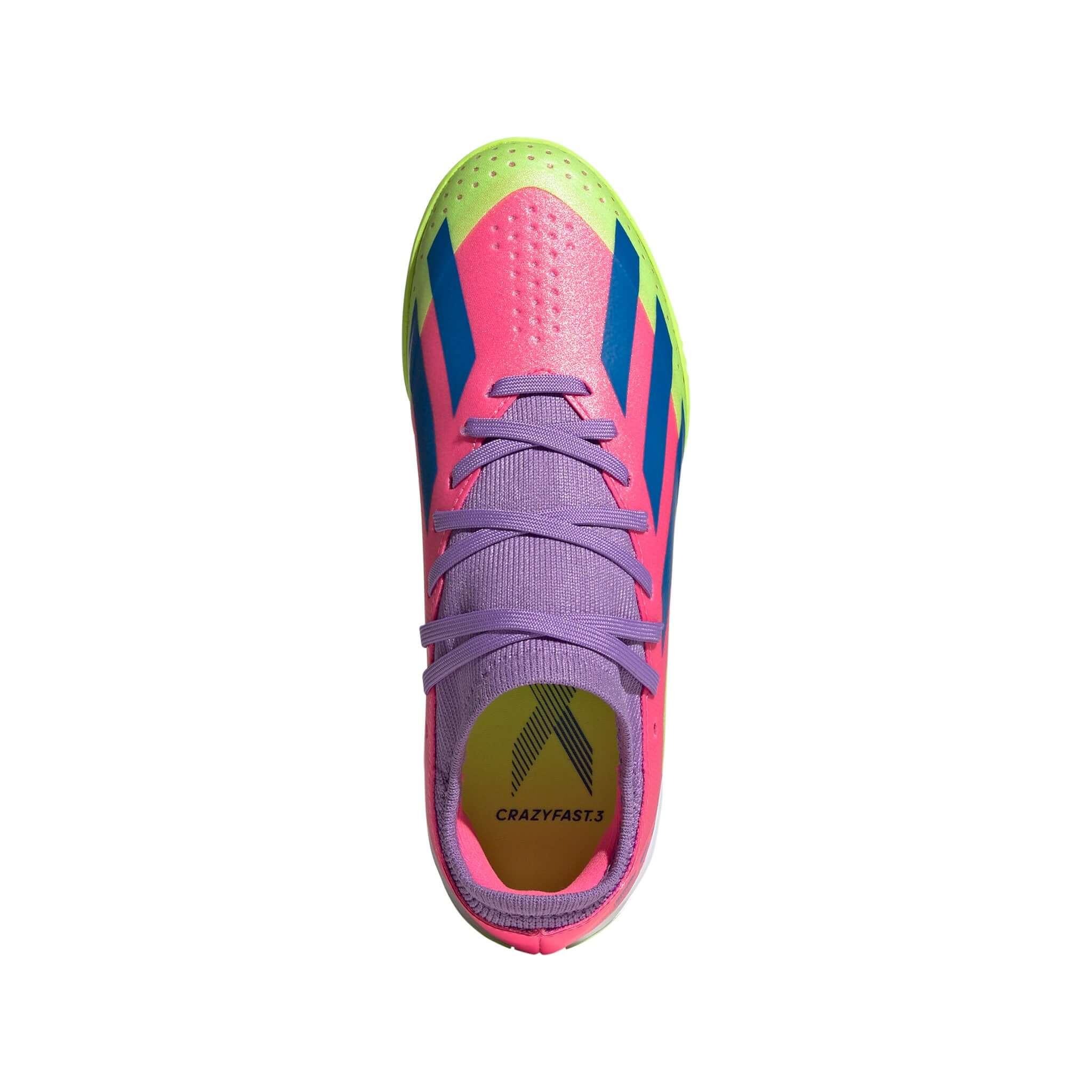 X Crazyfast Son.3 Junior Turf Soccer Shoes - Image 3